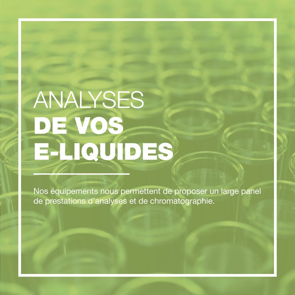 laboratoire eliquide - analyses eliquide