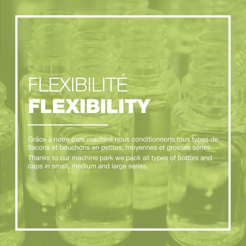 flexibilité, usine eliquide