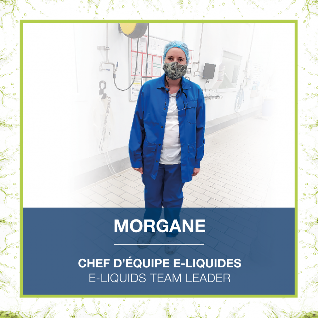 morgane chef équipe eliquides